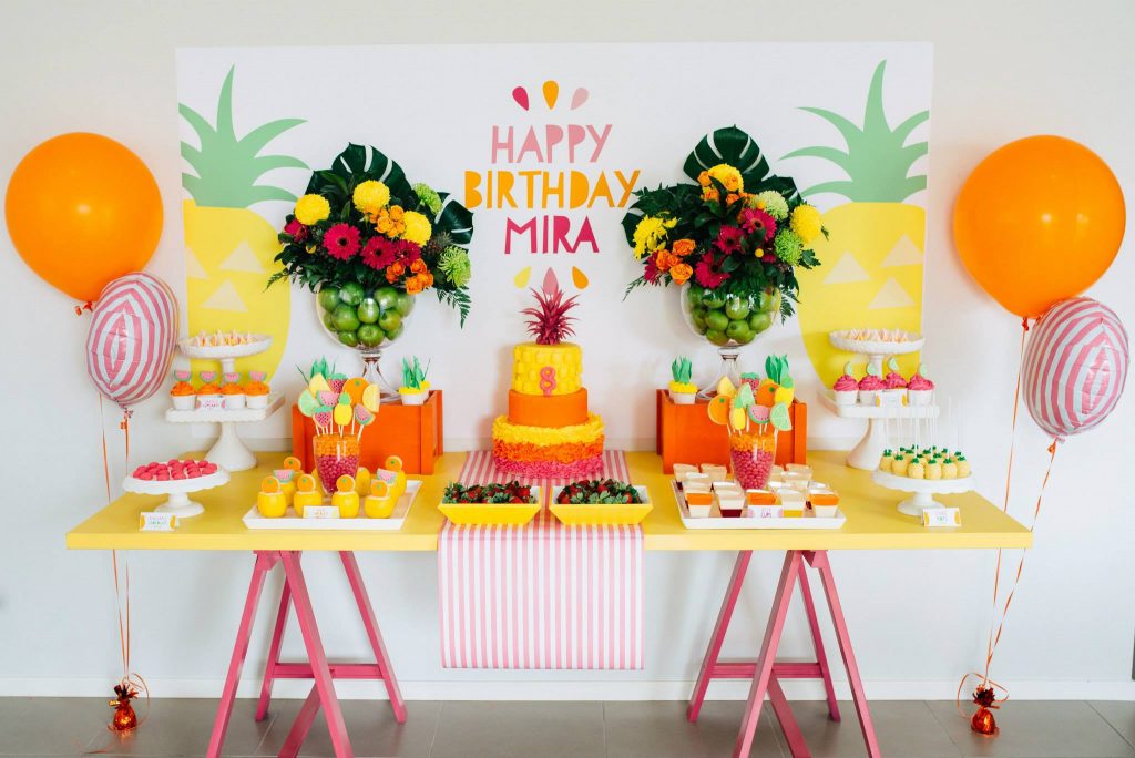 Tutti Frutti pool party - Sugar Coated Mama and Sweet + Styled