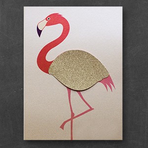 flamingo invitation - that little creative co