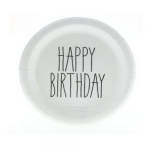 Happy birthday plate - The Little Event Co