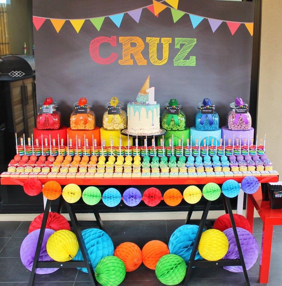 Rainbow party - The Sweet Cart (Perth)