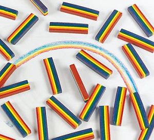 rainbow crayon party favours - favor lane party boutique