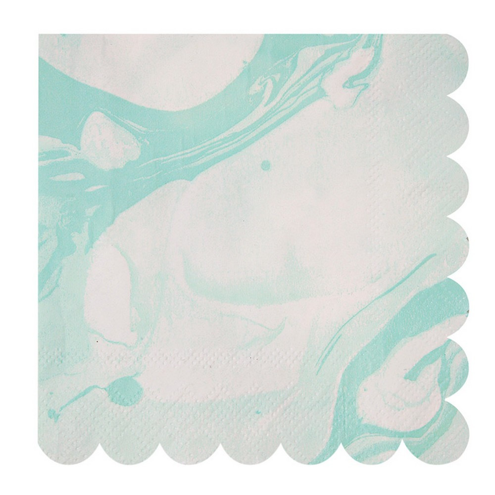 mint green napkins - the little event company