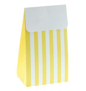 yellow party bag