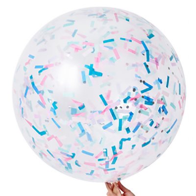 Jumbo confetti balloon