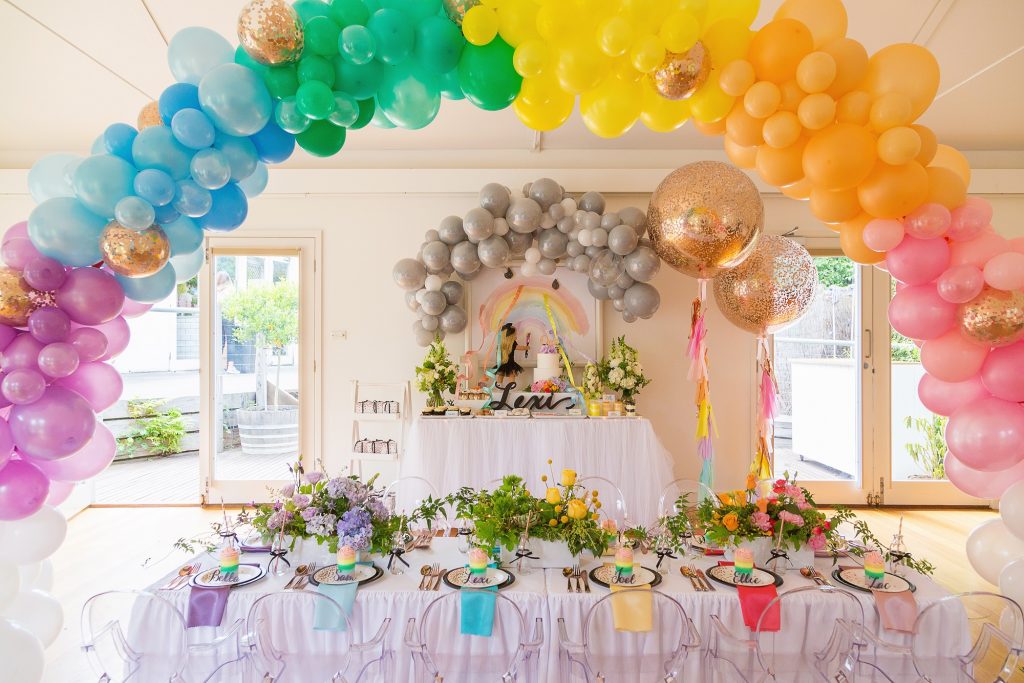 Rainbow Inspired First Birthday - Lifes Little Celebration