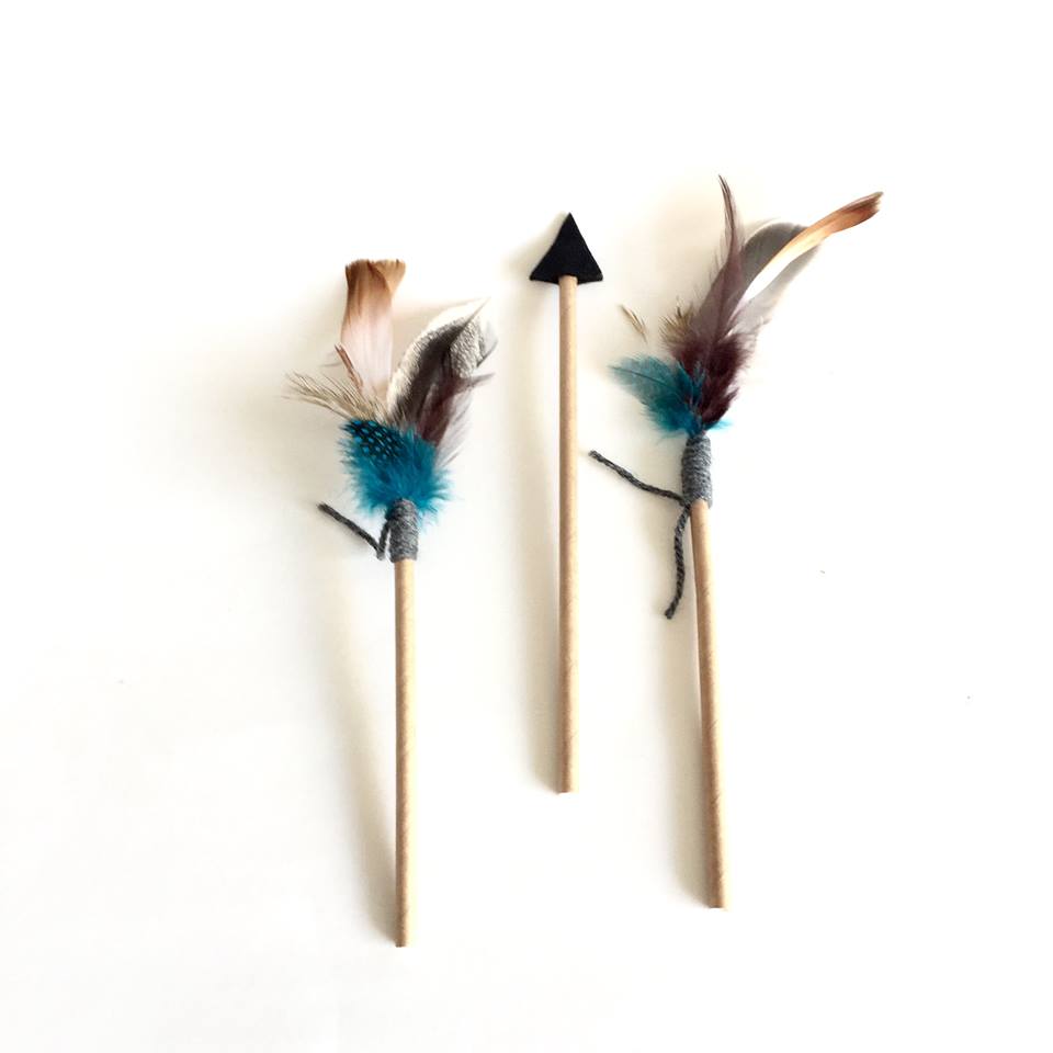 feather cake toppers