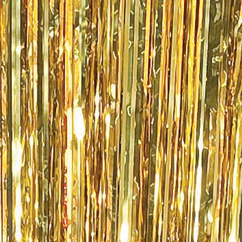 gold fringe curtain backdrop