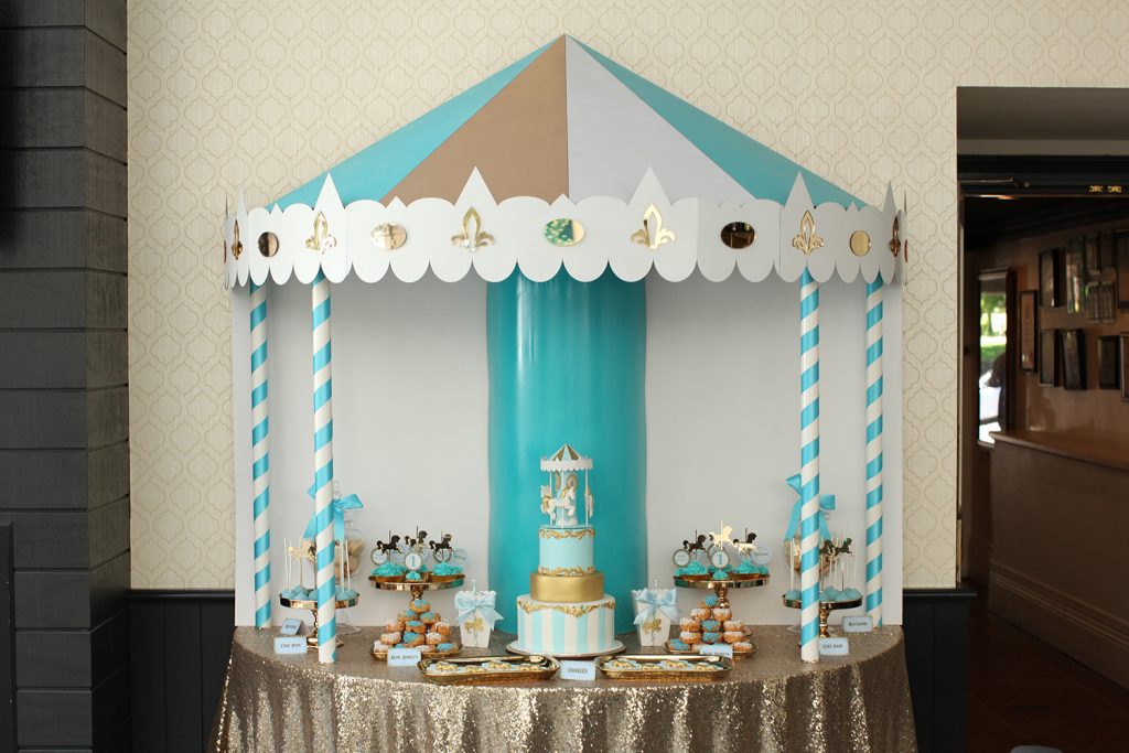 carousel party styling