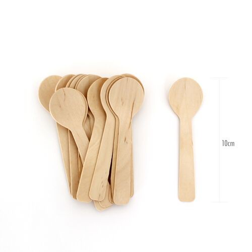 disposable wooden spoons