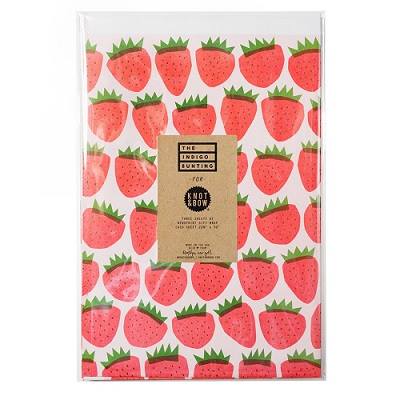 strawberry gift wrapping