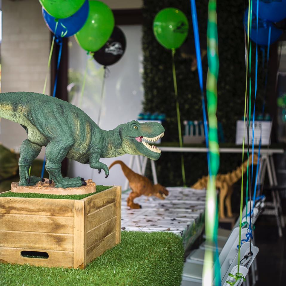 dinosaur party props QLD