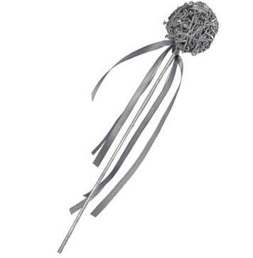 silver wand party favour