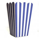 blue striped treat boxes