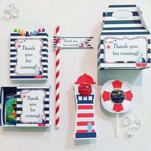 nautical party favours