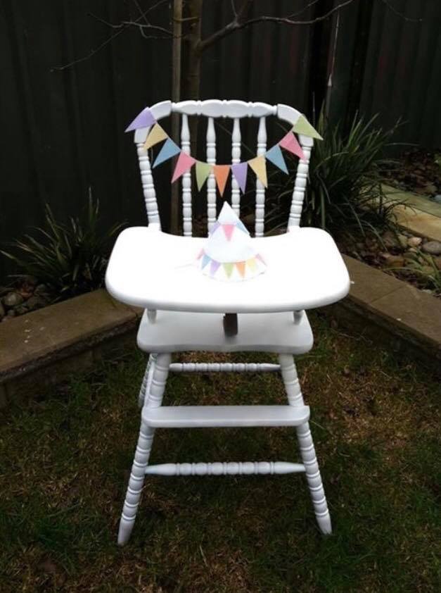 vintage high chair hire
