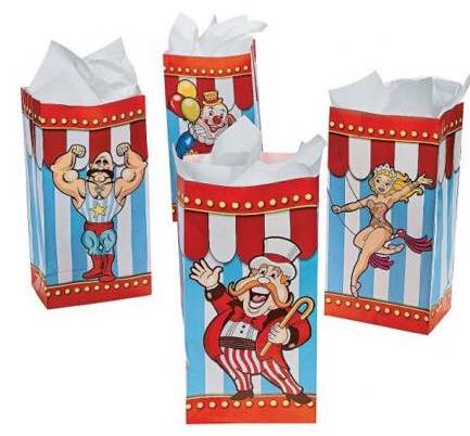 carnival party favour bags