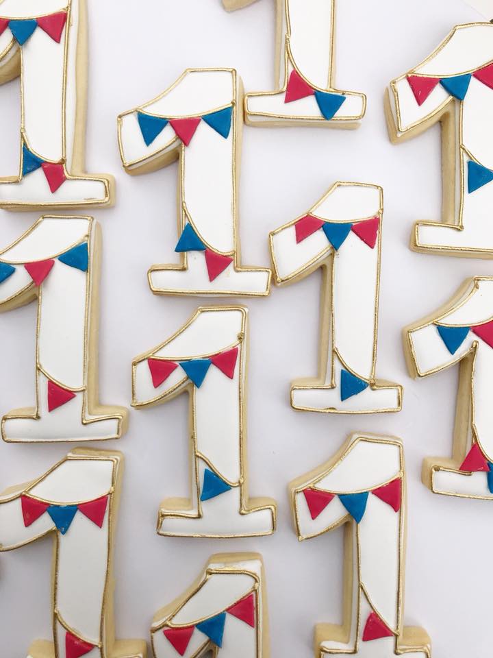 carnival inspired cookies