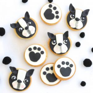 puppy party cookies